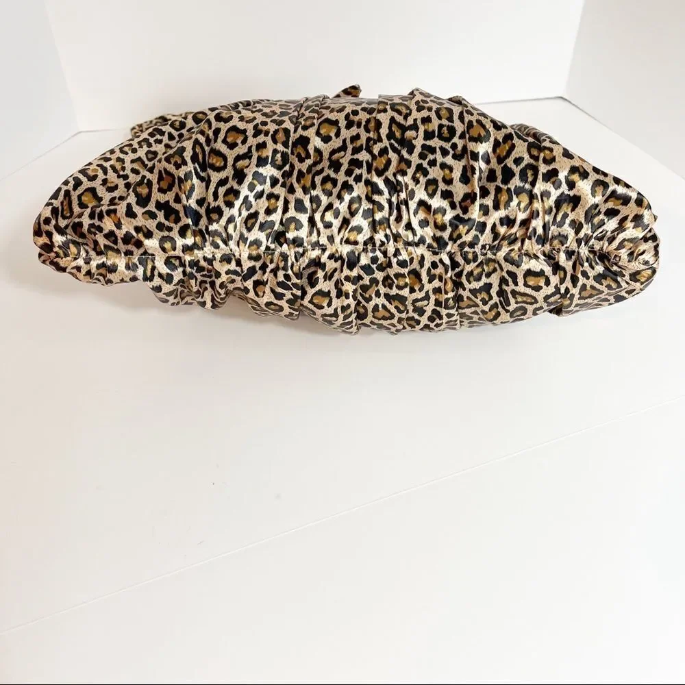 Leopard Print Cappelli Straworld bag